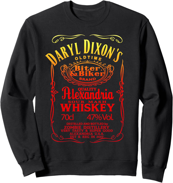 D. Dixons Whiskey Alexandria Georgia ZOMBIE DEAD Outfit Sweatshirt