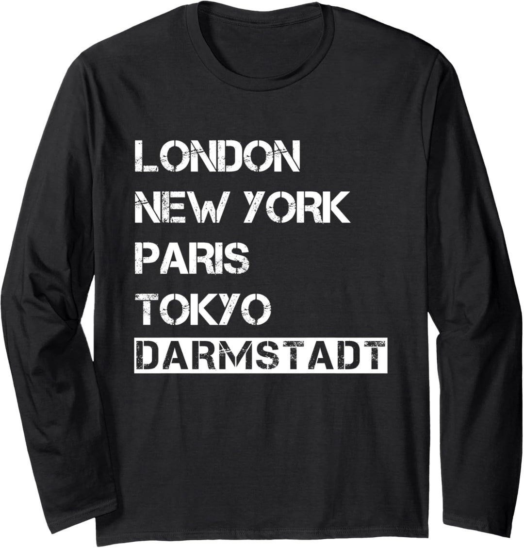 Meine Stadt! Geburtsort & Heimatliebe Darmstadt Langarmshirt