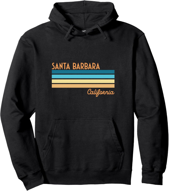 Santa Barbara California Pullover Hoodie