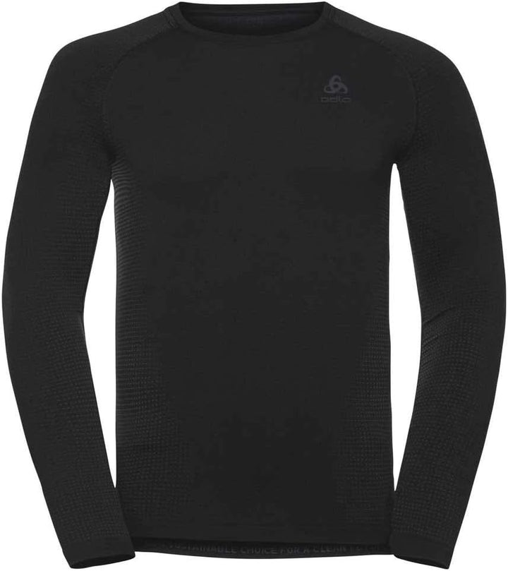 Odlo Herren Performance Warm Eco_196192 Funktionsunterwäsche Langarm Shirt (1er Pack) S Black - New