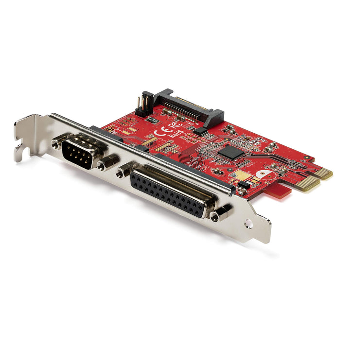StarTech.com PCIe-Karte mit serieller und paralleler Schnittstelle - PCI-Express-Kombi-Adapterkarte