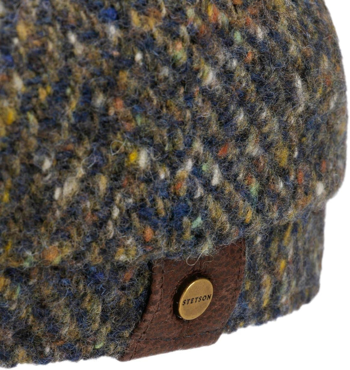 Stetson Hatteras Schildmütze Damen Herren 100% Schurwolle Flatcap mit Baumwollfutter Herbst Winter 5
