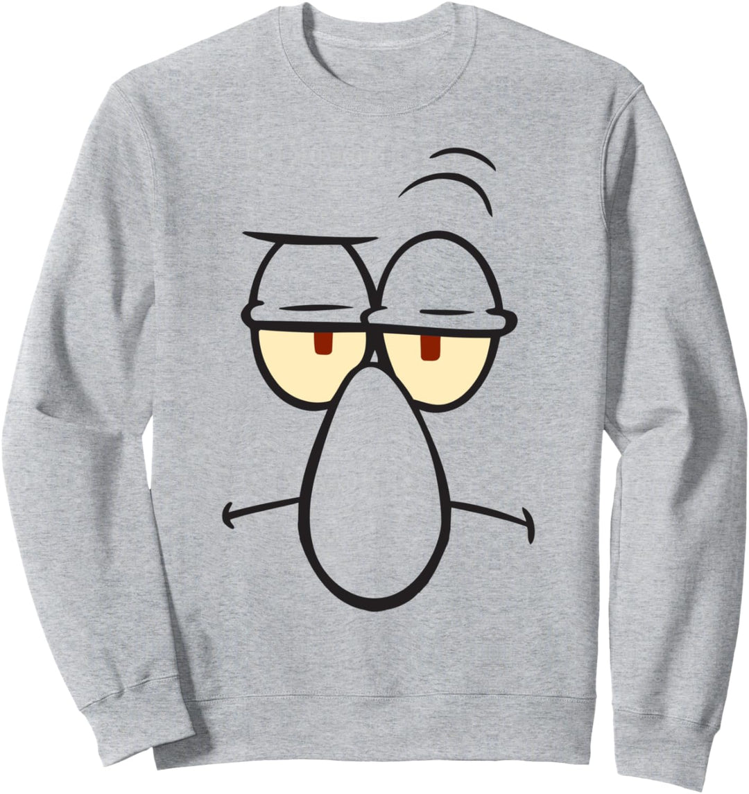 SpongeBob Schwammkopf Squidward grosses Gesicht Sweatshirt