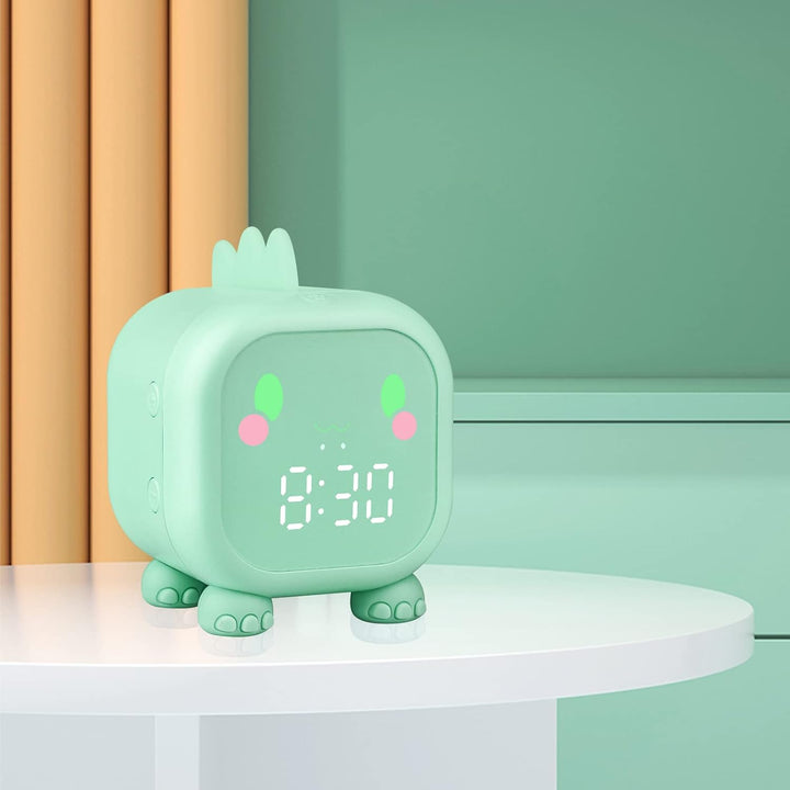 Ayybboo Kinderwecker Digitaler, Wecker Digital Sonnenaufgangssimulator Kinderwecker für Mädchen Jung