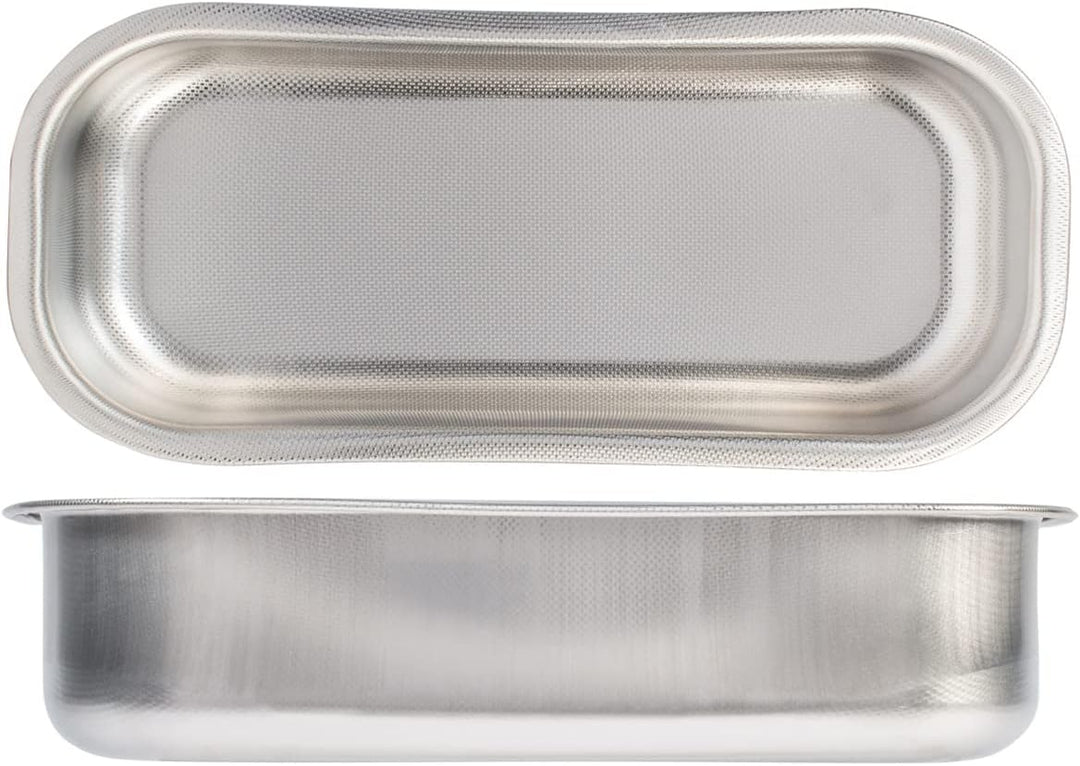 steel pan Plumcake Nonstick aus Edelstahl 18/10, 30 x 11 cm, Silber