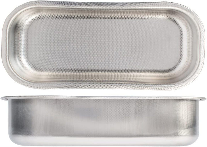 steel pan Plumcake Nonstick aus Edelstahl 18/10, 30 x 11 cm, Silber