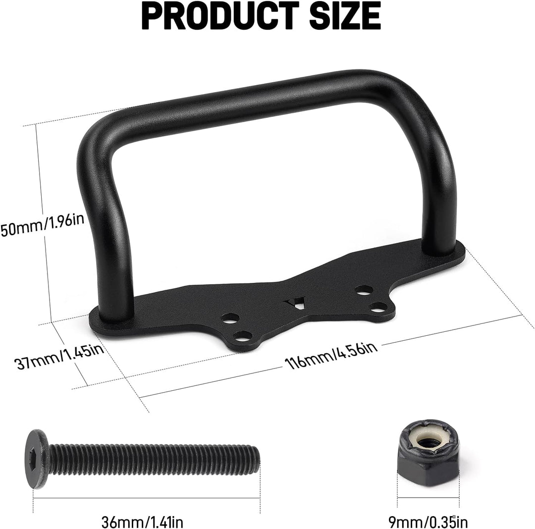 YIBEICO Skateboard-Griff für Meepo Exway, aus Edelstahl, rostfrei, langlebig, Skateboard-Tragegriff