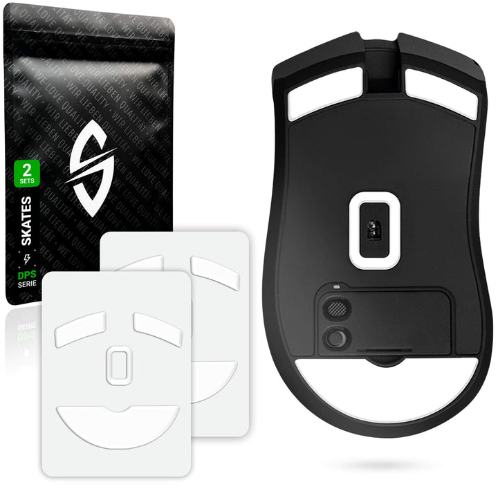 SensoryBoost DPS Glides (2er Set) kompatibel mit Razer Mamba Wireless - Ultra Schnell, Abgerundet, L