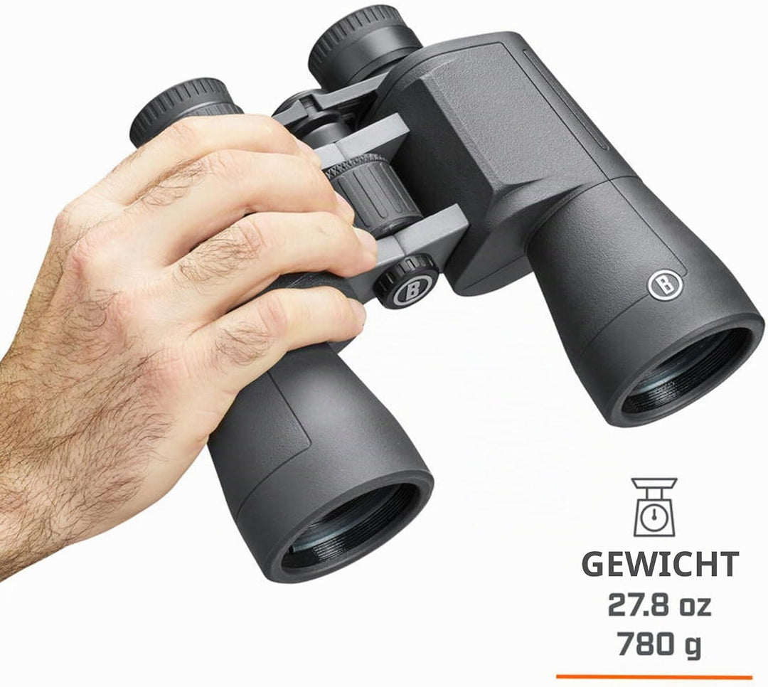 Bushnell - Powerview 2 - Fernglas - 20x50 - Porro - Aluminium Metallgehäuse - Mehrschichtvergütung -