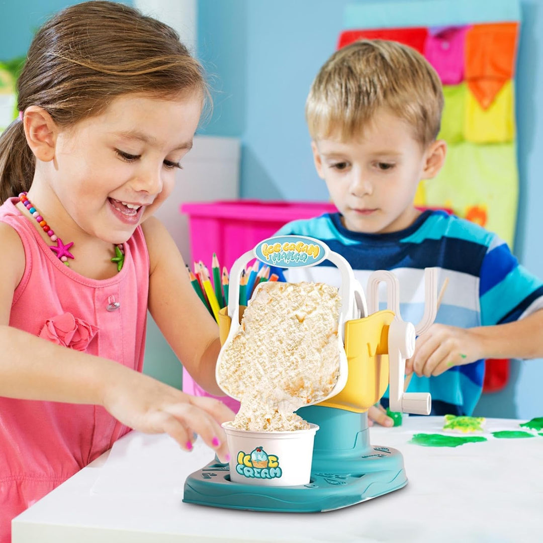 Ice Cream Maker Machine | Soft Serve Ice Cream Machine | Manual Ice Cream Machine | Kid's Fruit Smoo