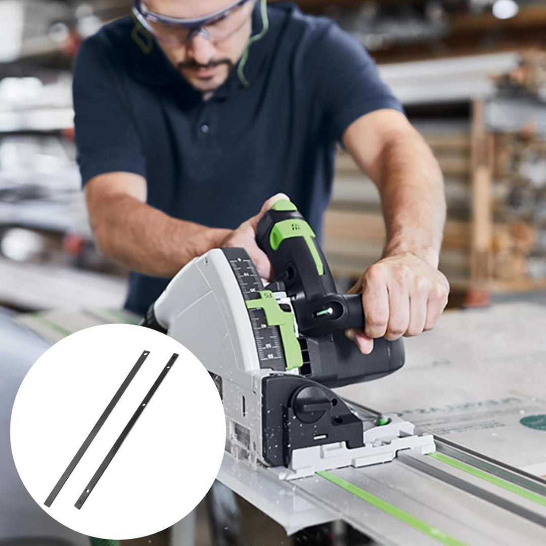 2 Sets Führungsschienenadapter für Makita P-45777, Vorhangschiene Verbinder Set für Makita Festool F