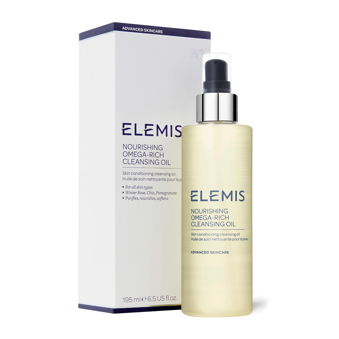 Elemis Nährendes Omega-reiches Reinigungsöl, hautpflegendes Reinigungsöl, öle , 1er Pack (1 x 195 ml