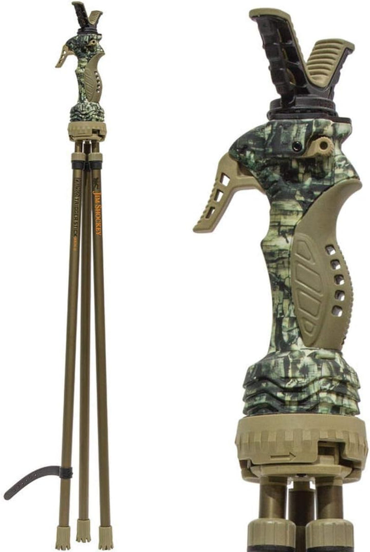 PRIMOS Trigger Stick - Gen 3 - Tripod Tall Jim Shockey Edition Zielstock Dreibein