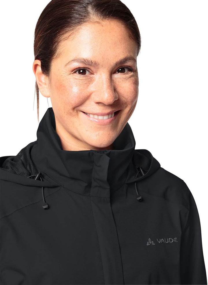 VAUDE Damen Women's Escape Parka Jacke 34 Schwarz, 34 Schwarz