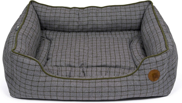 Petface Hundebett, quadratisch, Grösse M, Moosgrün, Moosgrün