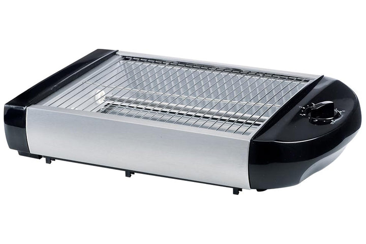 EPIQ 80001213 Flach-Toaster, Tisch-Röster, Edelstahl-Design, Sandwiches, Baguette, 600 Watt Leistung