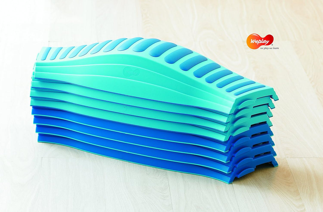 Weplay KT0009-00B - Regenbogen Wege, blau, thermoplastischer Kunststoff