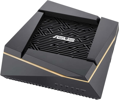 Asus Ai Mesh WLAN System (RT-AX92U, 2in1 Set, WiFi 6 für Mesh-Backbone, WiFi 1-5 für Client-Verbindu