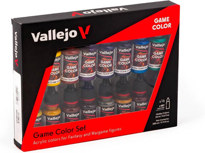 Vallejo (Game Farbe Advanced Farbe Set – farbig sortiert (16 Stück) 1 Originalverpackung, 1 Original