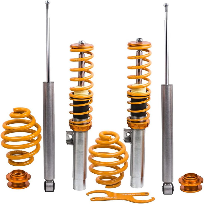 maXpeedingrods Gewindefahrwerk für 3er E46 Limo Touring Coupe Cabrio Compact Fahrwerk
