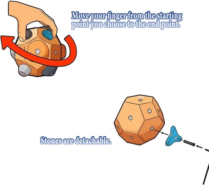 STOAT®Boulder Block DIY-Kletterbaustein, Anfängerhandtrainer, Fingerkraftverstärker, Boulder-Tool, i