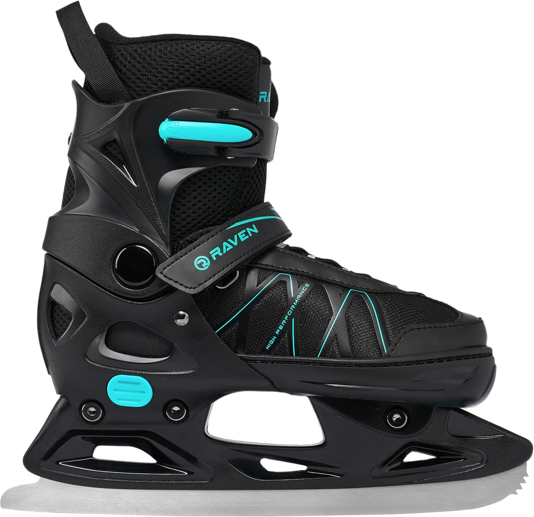 RAVEN Expert 2in1 Schlittschuhe Hockey Inline Skates Inliner für Kinder und Erwachsene verstellbar,