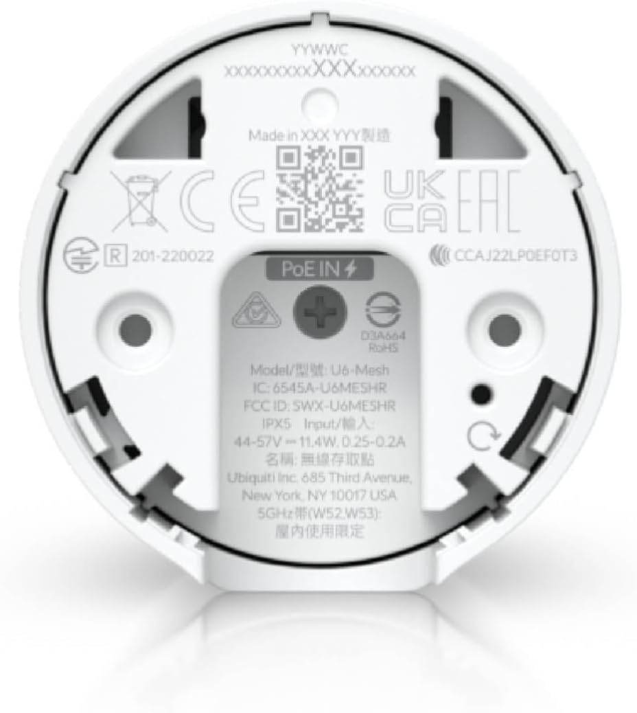 Ubiquiti Networks U6-MESH - Access Point WiFi 6 Mesh