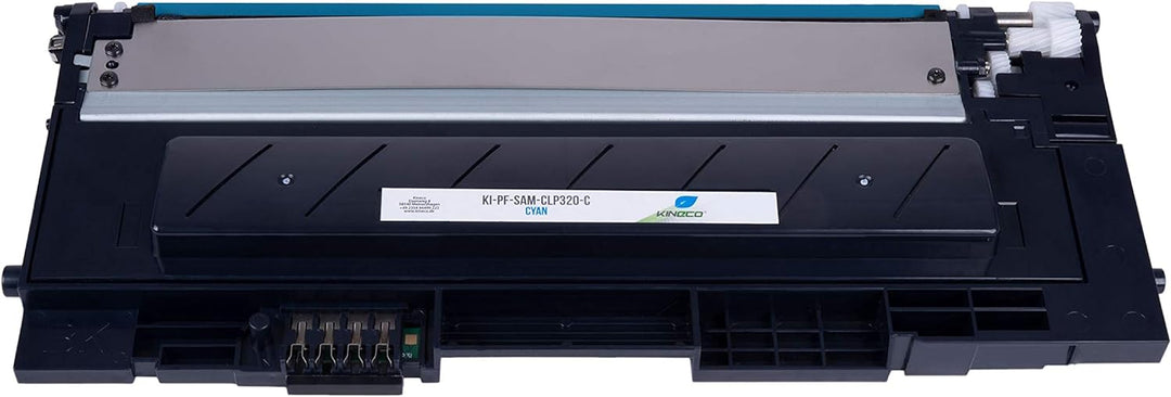 5 Toner kompatibel mit CLP-320 für Samsung CLP-325, CLX-3180, CLX-3185 - Schwarz je 1.500 Seiten, Co