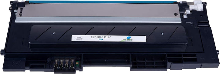 5 Toner kompatibel mit CLP-320 für Samsung CLP-325, CLX-3180, CLX-3185 - Schwarz je 1.500 Seiten, Co
