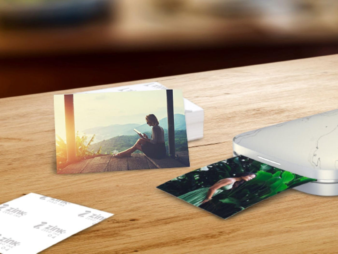 HP Sprocket Premium Zink-Fotopapier, 2,3 x 3,4" (5,8 x 8,6 cm), 20 Blatt, Kompatibel mit HP Sprocket