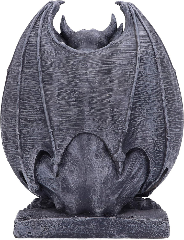 Nemesis Now Dark Black Grotesque Figurine Adalward Dekofigur, groteske Gargoyle, Dunkelschwarz, Schw
