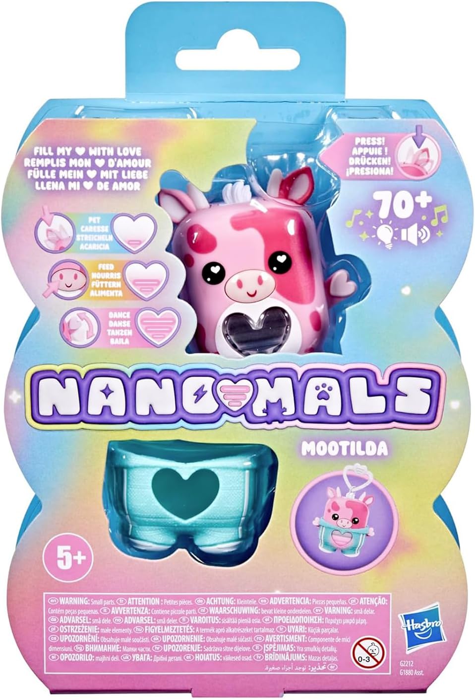 Hasbro Nano-Mals Elektronische Fidget-Ti - ein Stück