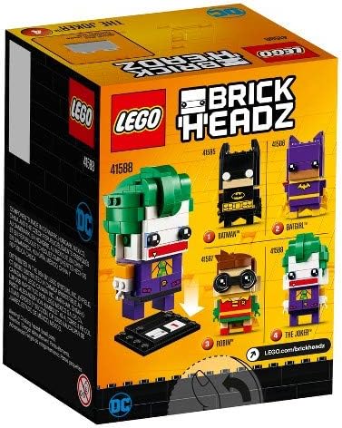 LEGO Brickheadz 41588 - "The Joker Konstruktionsspiel, bunt 41588 The Joker, 41588 The Joker