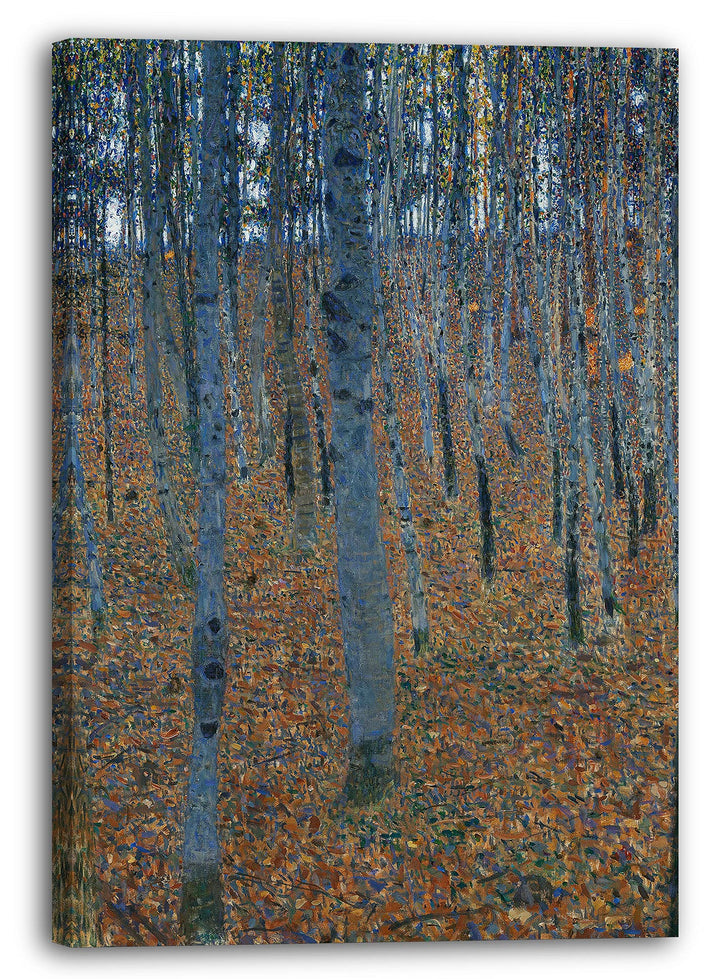 Printed Paintings Leinwand (60x80cm): Gustav Klimt - Buchenwald I (1902) 60x80 cm, 60x80 cm