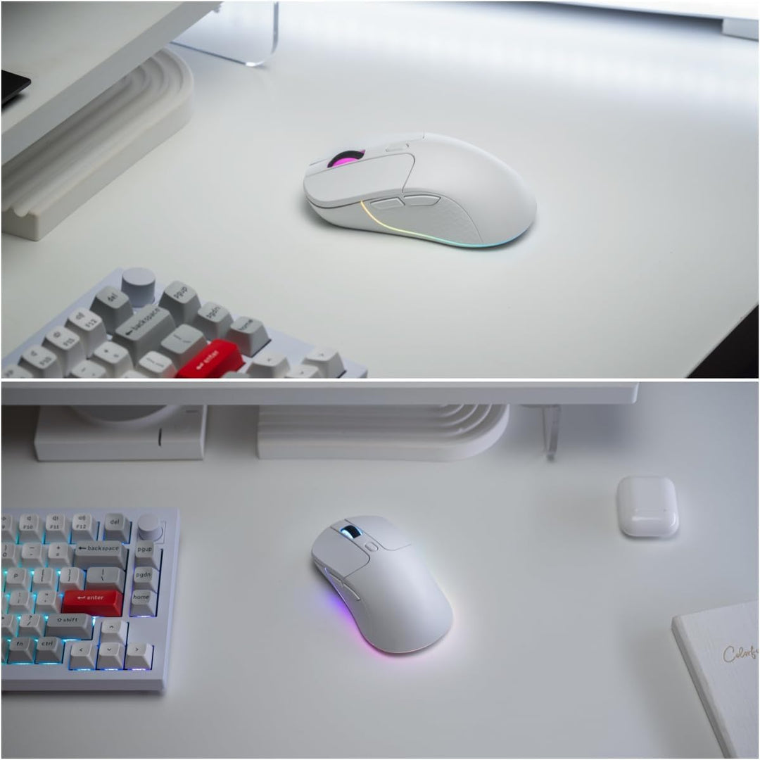 Keychron M3 Kabellose Gaming Maus | Tri-Mode 2,4G/Bluetooth 5.1/USB-C | PAW3395-Sensor mit 26.000 DP