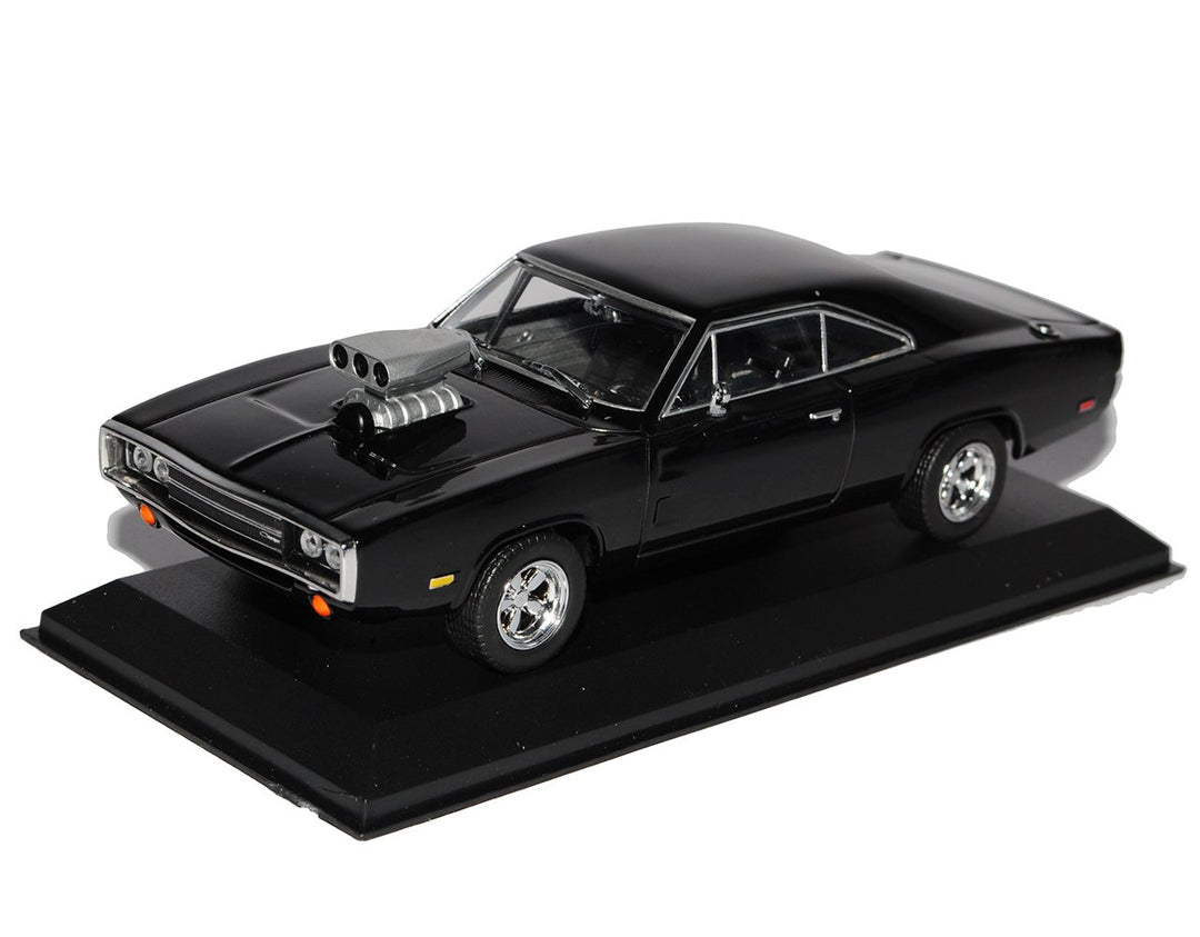 Greenlight The Fast and The Furious Diecast Modell 1/43 Dom's 1970 Dodge Charger Mit Wunschkennzeich