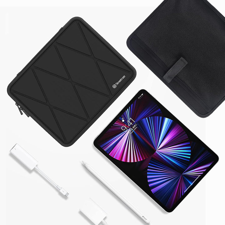Smatree 11 Zoll Hartschalen für 2022 iPad Air 10,9 Zoll, Tablet Tragetasche Kompatibel mit iPad Pro