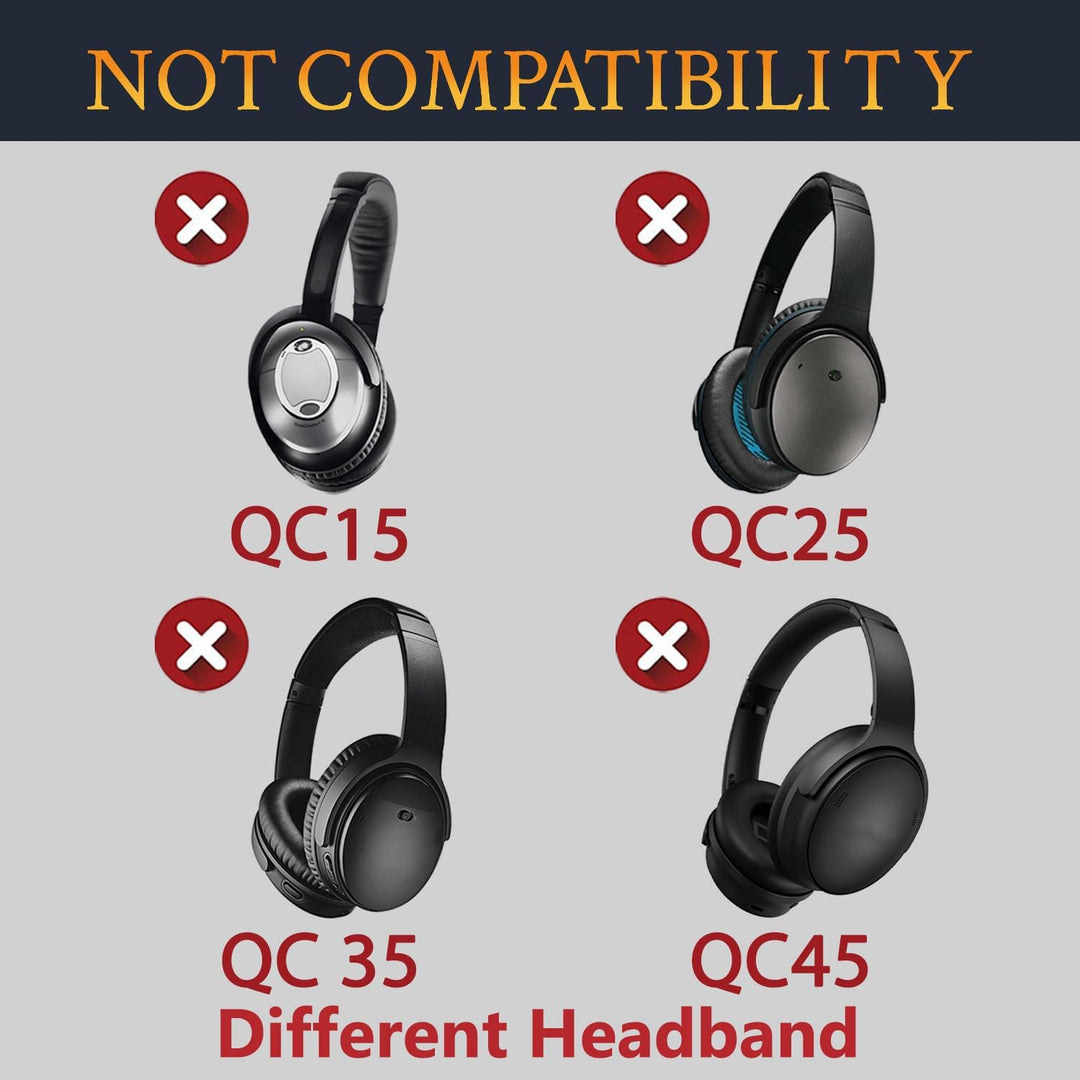 SOULWIT Kopfband Stirnband Abdeckung für Bose AE2/AE2i/AE2w/SoundLink Around-Ear I,II(Model BA2)/Sou