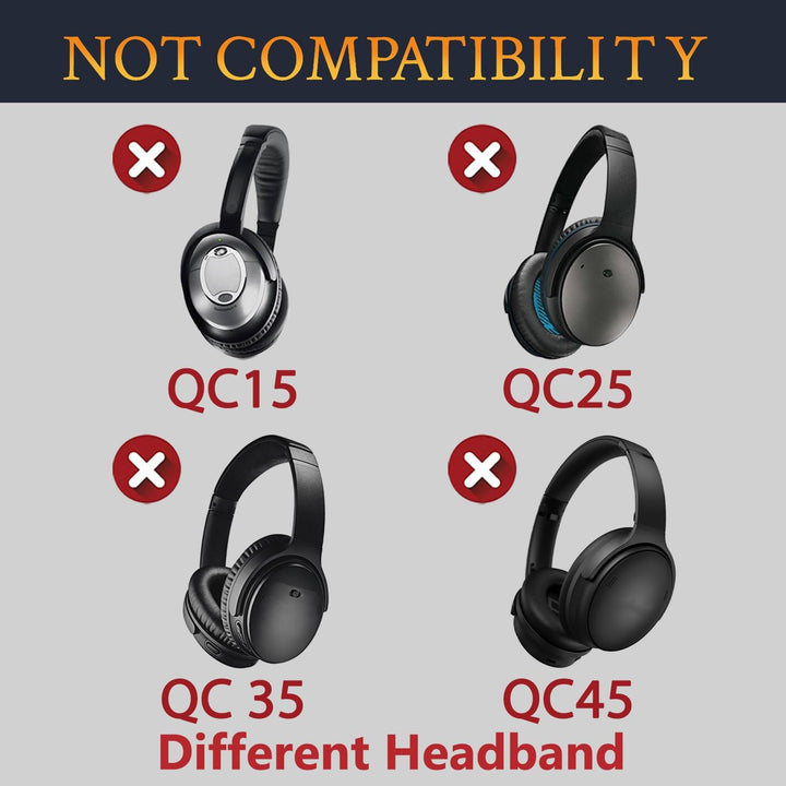 SOULWIT Kopfband Stirnband Abdeckung für Bose AE2/AE2i/AE2w/SoundLink Around-Ear I,II(Model BA2)/Sou