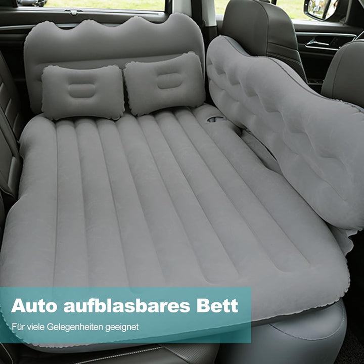 Ergocar Auto Luftmatratze Camping Matratze Aufblasbar 2 Personen mit Kissen Luftmatratze SUV MPV Auf