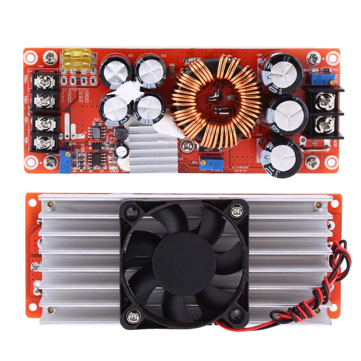 aqxreight - 1500 W 30 A DC-DC-Konstantstrom-Aufwärtswandler-Aufwärtsstromversorgungsmodul 10-60 V bi