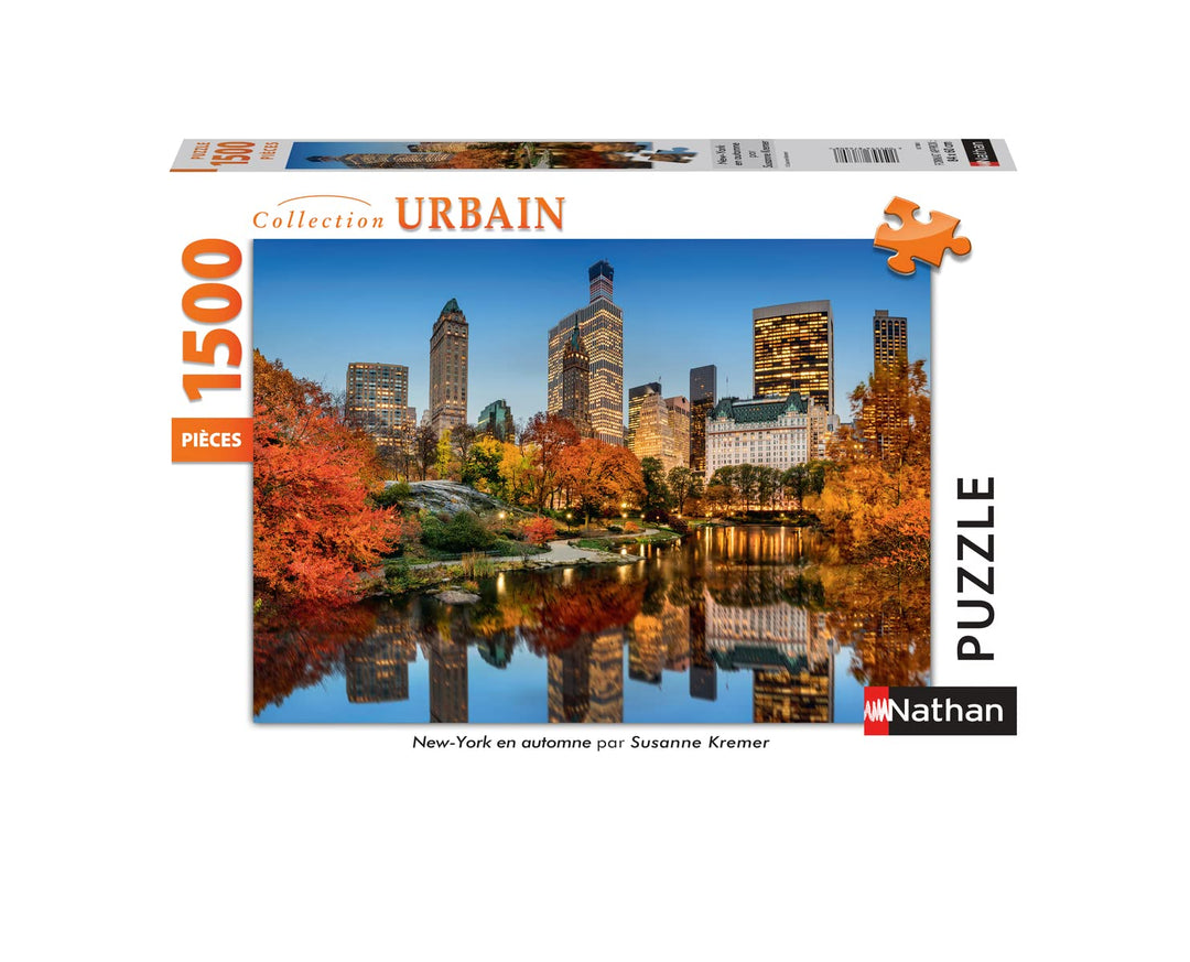 Nathan 87788 New York Puzzle Herbst 1500 Teile, andere, Norme