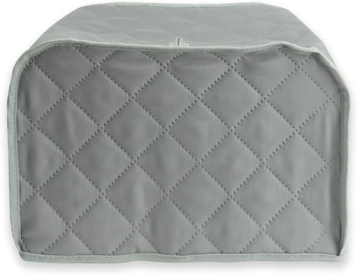 Staubschutz für Toaster, 4 Scheiben, waschbar, 33 x 26,9 x 21,6 cm, Grau
