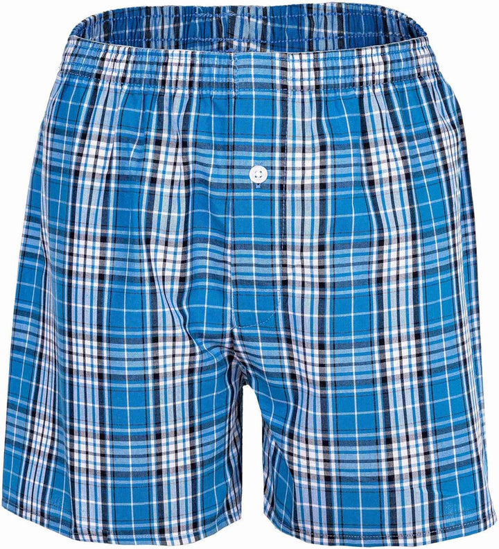 YOURBASICS Kinder Web-Boxer, 7er Pack - American Boxer-Shorts, Gemustert, Spar-Pack 188 Mix2, 188 Mi
