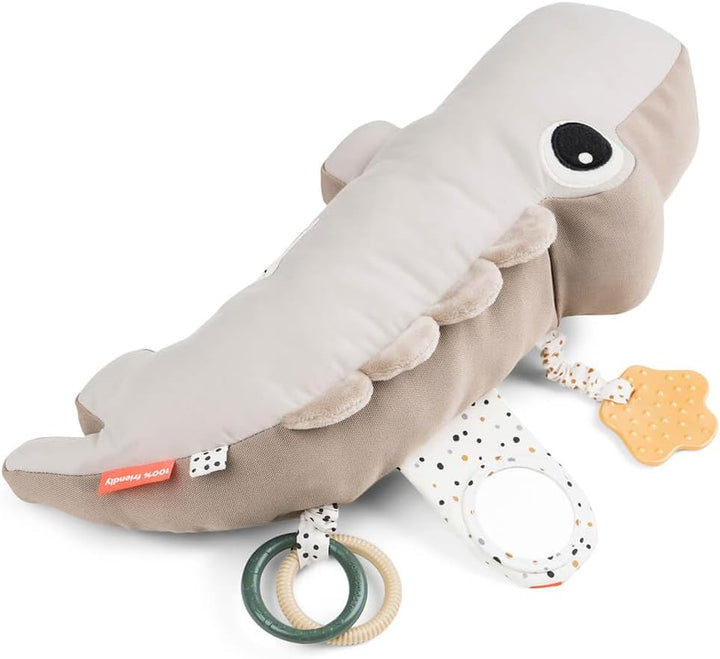 Done by Deer Tummy Time Kissen - Baby Bauchlage Kissen und Sensorik Spielzeug ab 3 Monate - mit Spie