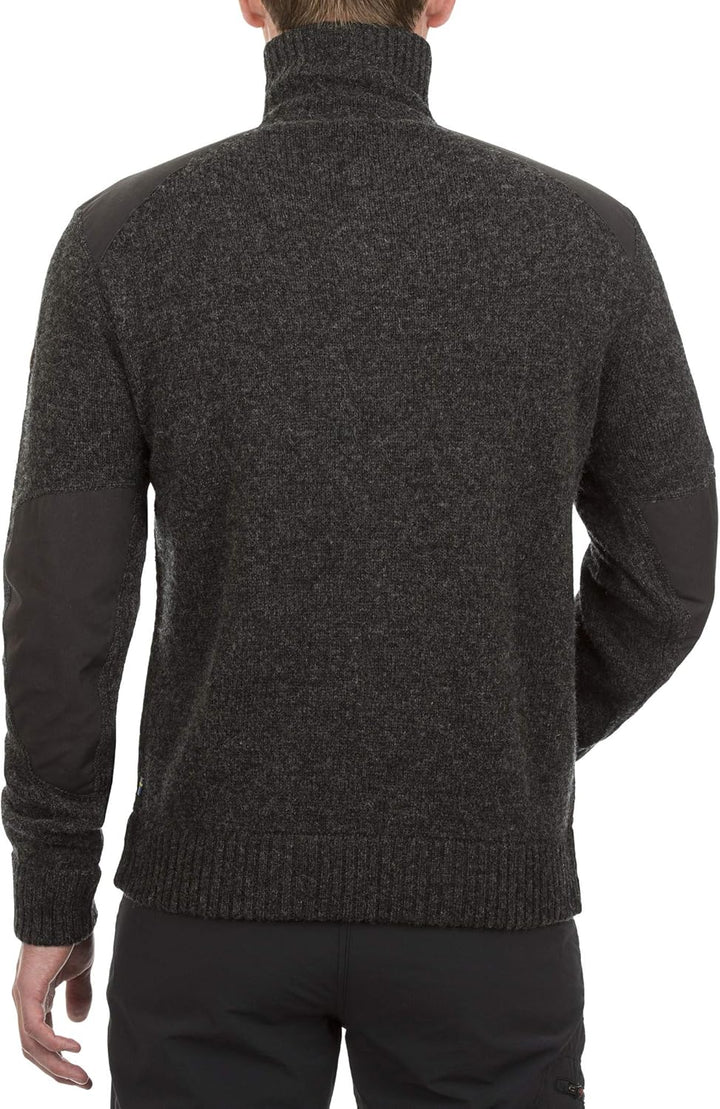 Fjallraven Herren Koster Sweater M Klassischer Pullover aus robuster Wolle XXL Dark Grey, XXL Dark G