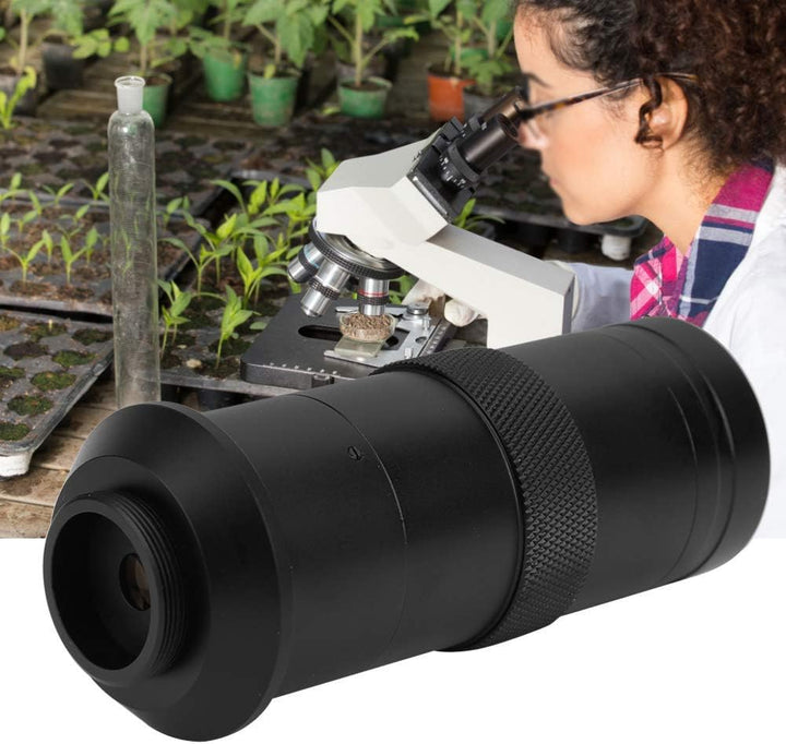 Mikroskopobjektiv 8X-100X C-Mount Objektiv Mikroskop-Kameraobjektiv CCD Objektiv für Industriemikros