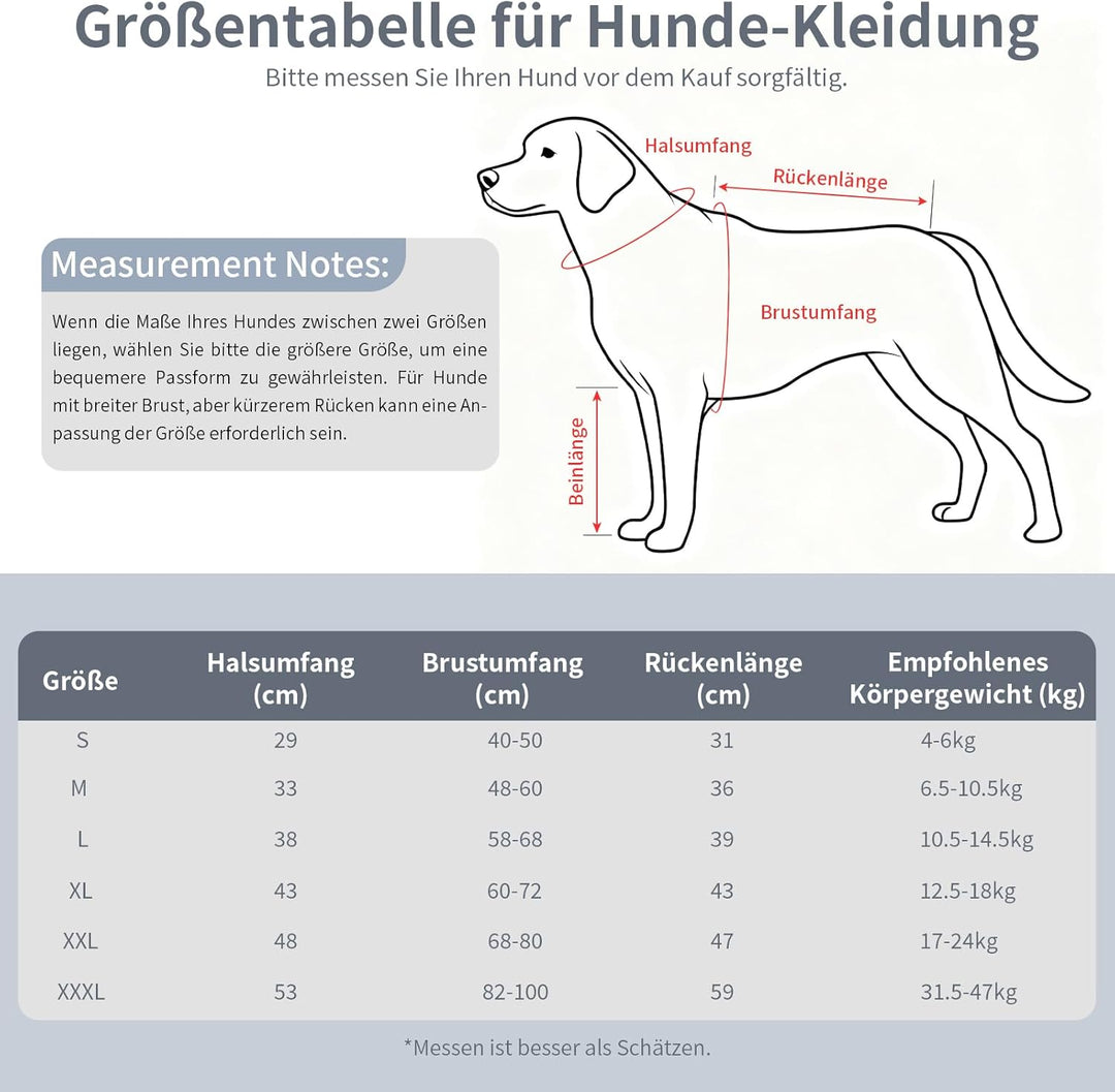 Ecent Hundemantel Winter Hundekleidung Hundepulli Sweatshirt Hund Winterjacke Baumwolle für Hunde gr
