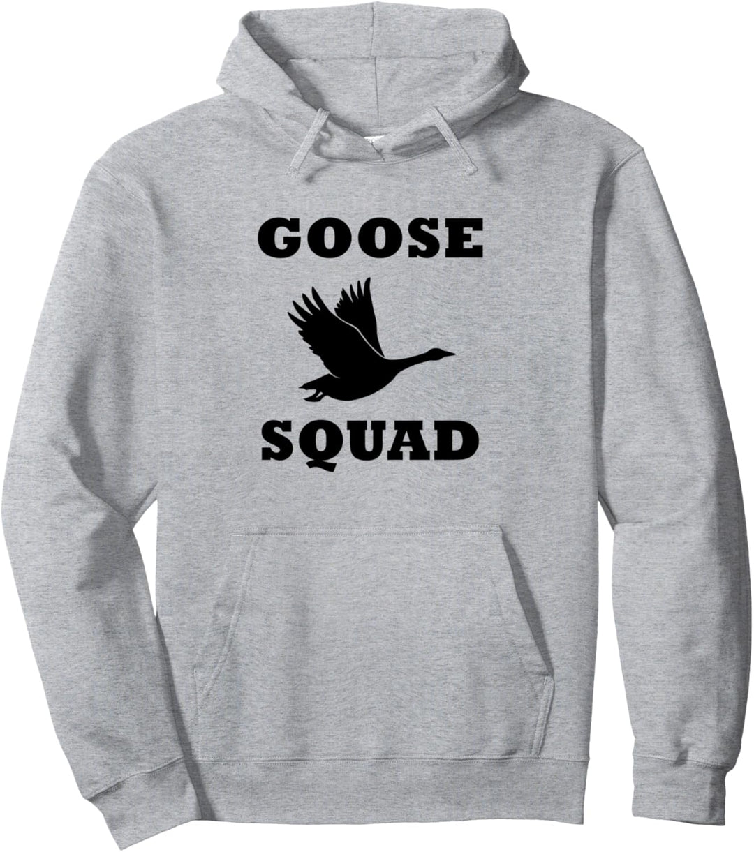 Gans Squad Lustiger Spruch Niedliche Gänse Vogel Pullover Hoodie