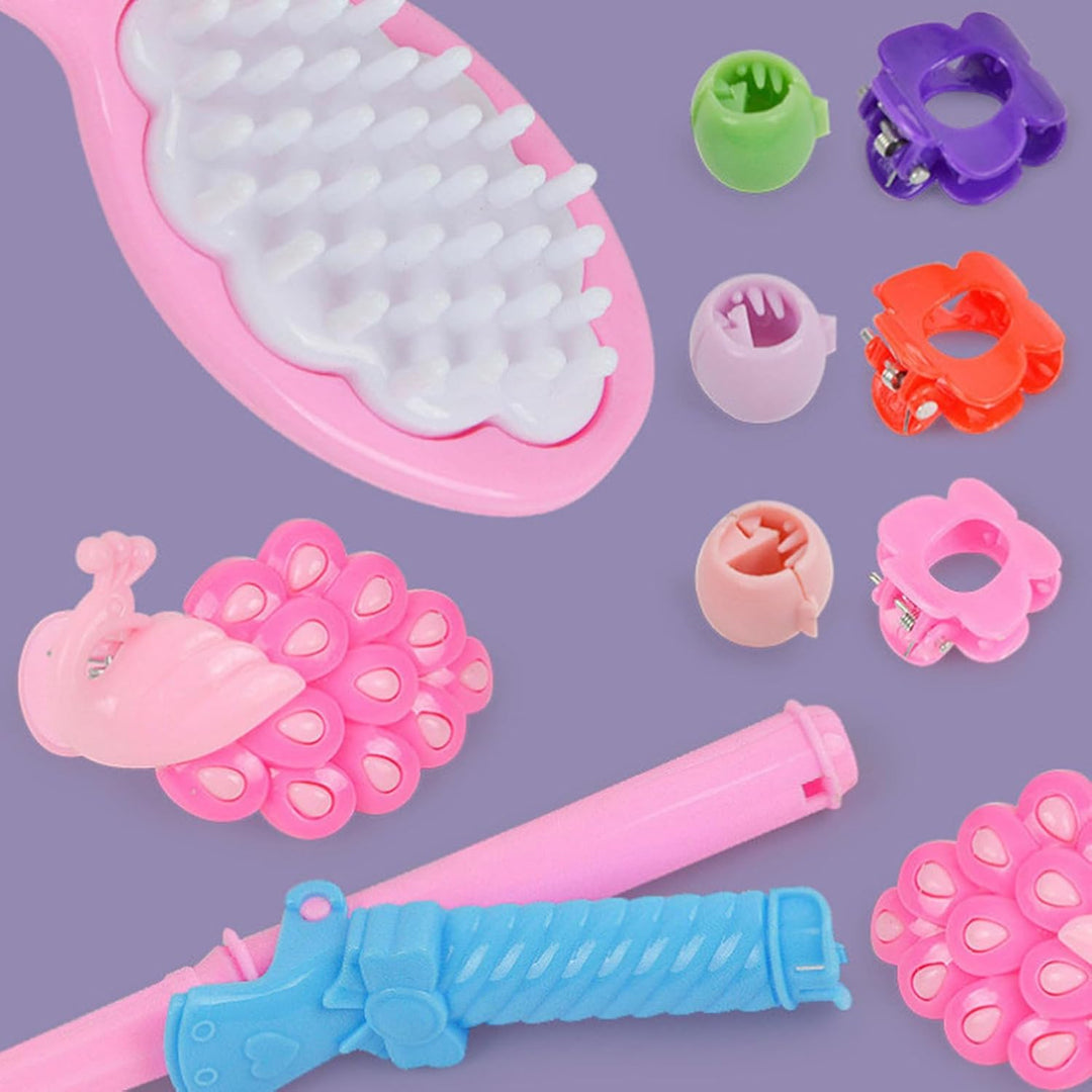 Make Up Und Haarstyling Puppenkopfspielzeug, Make Up Friseur Puppenstyling Kopfspielzeug Mit Haarzub